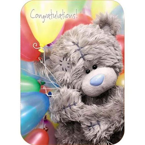 Congratulations Me to You Bear Card £1.60